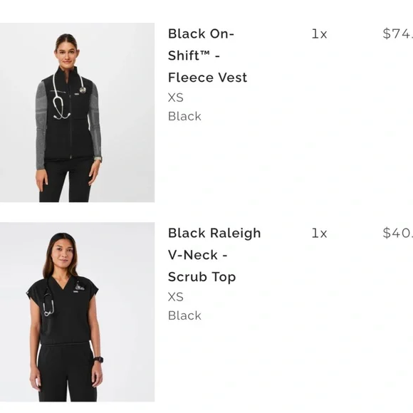 Black Figs Scrubs - Picture 8 of 10